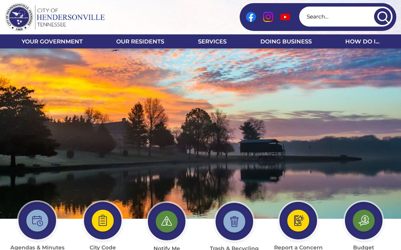 Hendersonville residents directory source at the City of Hendersonville